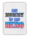 My Mommy is My Hero - Armed Forces - Blue Micro Terry Sport Towel 15 X 22 inches by TooLoud-Sport Towel-TooLoud-White-Davson Sales