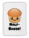 Half Baked Cute Roll Micro Terry Sport Towel 11 x 18 inches-TooLoud-White-Davson Sales