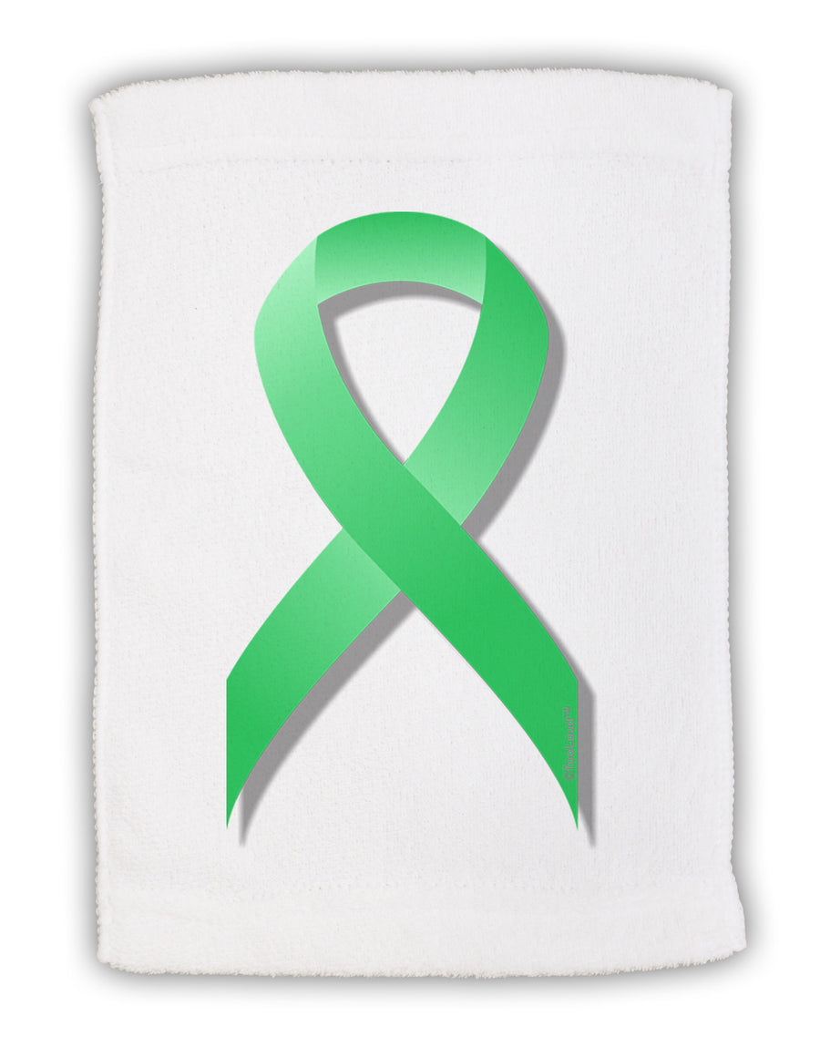 Celiac Disease Awareness Ribbon - Light Green Micro Terry Sport Towel 15 X 22 inches-Sport Towel-TooLoud-White-Davson Sales