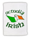 Actually Irish Micro Terry Sport Towel 11 x 18 inches-Sport Towel-TooLoud-White-Davson Sales