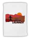 Pro Beer Runner Woman Micro Terry Sport Towel 11 x 18 inches-TooLoud-White-Davson Sales