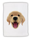 Cute Golden Retriever Puppy Face Micro Terry Sport Towel 11 x 18 inches-Sport Towel-TooLoud-White-Davson Sales