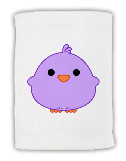 Cute Little Chick - Purple Micro Terry Sport Towel 11 x 18 Inch by TooLoud-Sport Towel-TooLoud-White-Davson Sales