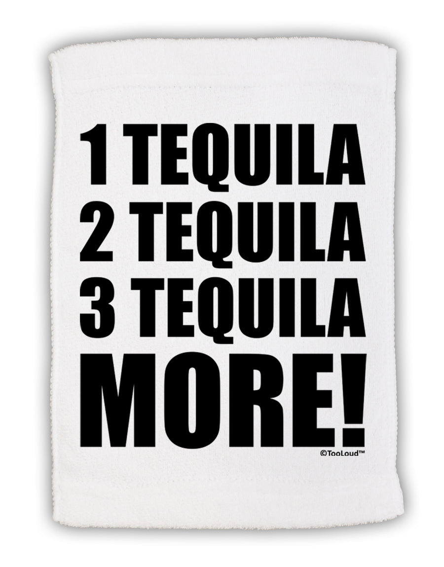1 Tequila 2 Tequila 3 Tequila More Micro Terry Sport Towel 11 x 18 Inch by TooLoud-Sport Towel-TooLoud-White-Davson Sales