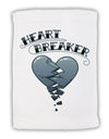 Heart Breaker Manly Micro Terry Sport Towel 15 X 22 inches by TooLoud