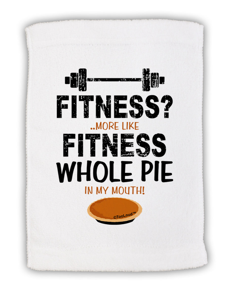 Fitness Whole Pie Micro Terry Sport Towel 11 x 18 inches-Sport Towel-TooLoud-White-Davson Sales