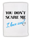 You Don't Scare Me - I Have Sons Micro Terry Sport Towel 15 X 22 inches by TooLoud-Sport Towel-TooLoud-White-Davson Sales