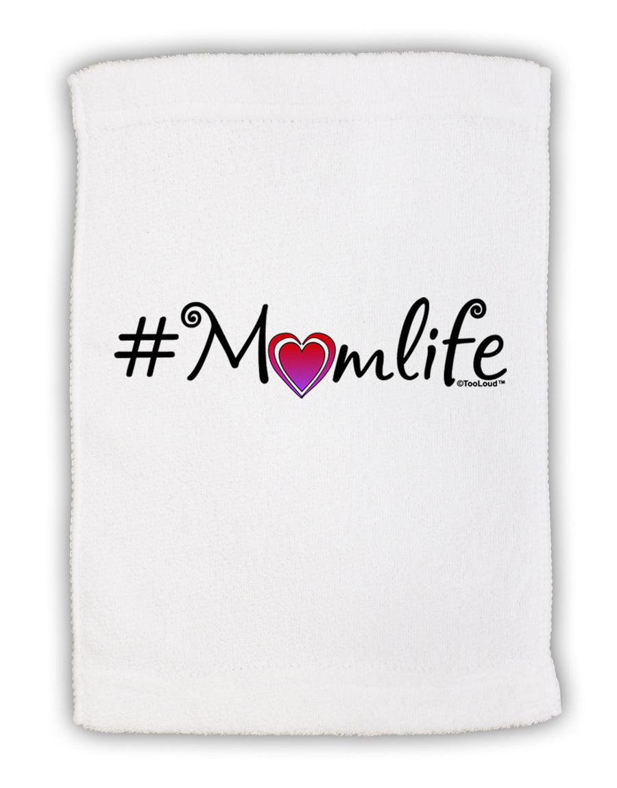 Hashtag Momlife Micro Terry Sport Towel 15 X 22 inches by TooLoud-Sport Towel-TooLoud-White-Davson Sales