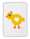 Cute Chick with Bow Micro Terry Sport Towel 11 x 18 Inch by TooLoud-Sport Towel-TooLoud-White-Davson Sales