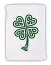 Celtic Knot 4 Leaf Clover St Patricks Micro Terry Sport Towel 11 x 18 Inch-Sport Towel-TooLoud-White-Davson Sales