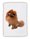 Pomeranian Sitting All Cute-Like Micro Terry Sport Towel 11 x 18 inches-Sport Towel-TooLoud-White-Davson Sales