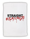 Straight Savage Micro Terry Sport Towel 11 x 18 inches-TooLoud-White-Davson Sales