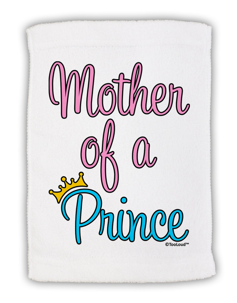 Mother of a Prince - Matching Mom and Son Design Micro Terry Sport Towel 15 X 22 inches by TooLoud-Sport Towel-TooLoud-White-Davson Sales