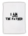 I Am The Father Micro Terry Sport Towel 15 X 22 inches by TooLoud-Sport Towel-TooLoud-White-Davson Sales