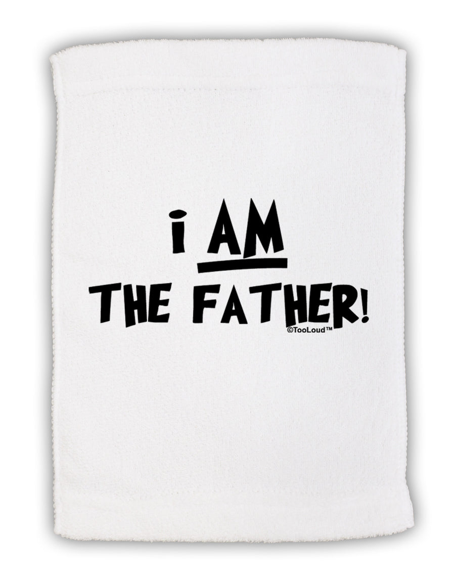 I Am The Father Micro Terry Sport Towel 15 X 22 inches by TooLoud-Sport Towel-TooLoud-White-Davson Sales