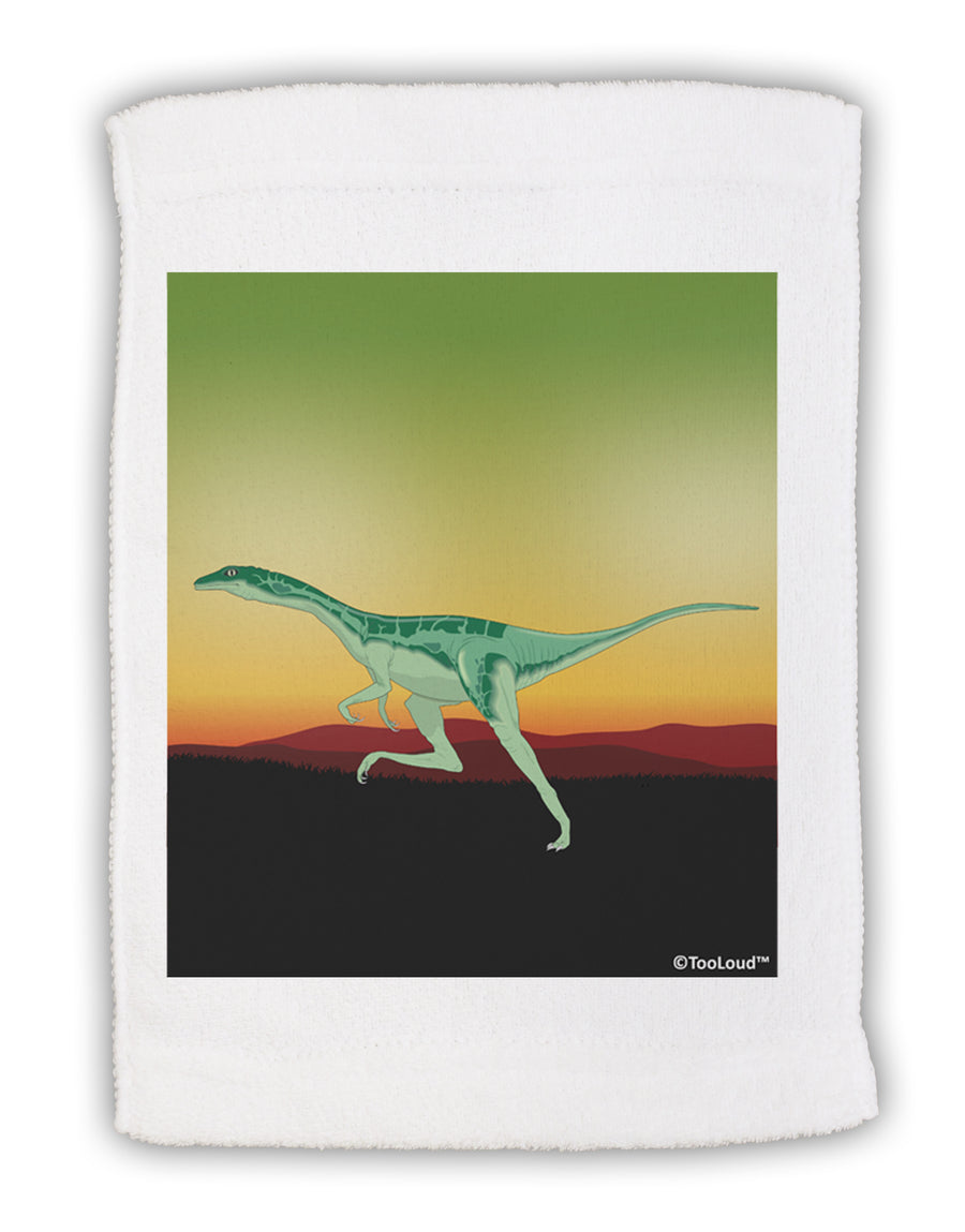 Ornithomimus Velox - Without Name Micro Terry Sport Towel 15 X 22 inches by TooLoud-Sport Towel-TooLoud-White-Davson Sales