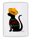 Happy Cinco de Meow - Cinco de Mayo Cat Micro Terry Sport Towel 11 x 18 Inch by TooLoud-Sport Towel-TooLoud-White-Davson Sales