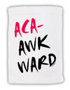 Aca-Awkward Micro Terry Sport Towel 15 X 22 inches-Sport Towel-TooLoud-White-Davson Sales