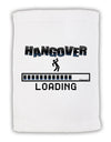 Hangover Loading Micro Terry Sport Towel 11 x 18 inches-TooLoud-White-Davson Sales