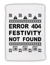 Error 404 Festivity Not Found Micro Terry Sport Towel 15 X 22 inches by TooLoud