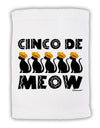 Five Cats - Cinco de Meow Micro Terry Sport Towel 11 x 18 Inch by TooLoud-Sport Towel-TooLoud-White-Davson Sales