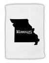 Missouri - United States Shape Micro Terry Sport Towel 11 x 18 Inch-Sport Towel-TooLoud-White-Davson Sales