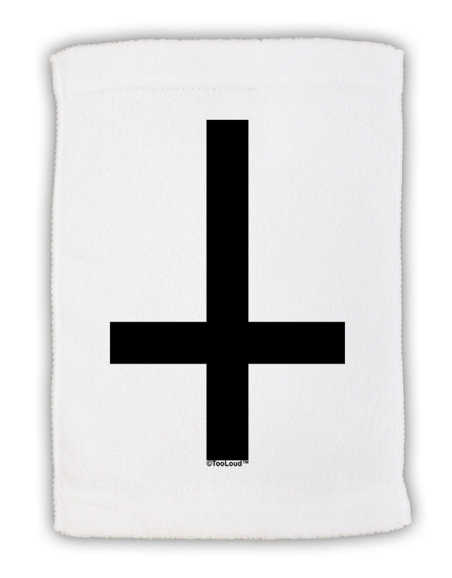 Inverted Cross Micro Terry Sport Towel 11 x 18 inches-Sport Towel-TooLoud-White-Davson Sales