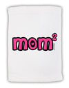 Mom Squared - Cute Mom of Two Design Micro Terry Sport Towel 15 X 22 inches by TooLoud-Sport Towel-TooLoud-White-Davson Sales