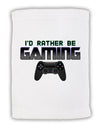 I'd Rather Be Gaming Micro Terry Sport Towel 15 X 22 inches-Sport Towel-TooLoud-White-Davson Sales