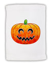 Jack-O-Lantern Watercolor Micro Terry Sport Towel 11 x 18 inches-TooLoud-White-Davson Sales