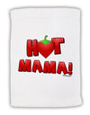 Hot Mama Chili Heart Micro Terry Sport Towel 11 x 18 inches-TooLoud-White-Davson Sales