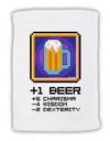 Pixel Beer Item Micro Terry Sport Towel 11 x 18 inches-TooLoud-White-Davson Sales