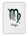 Virgo Symbol Micro Terry Sport Towel 11 x 18 inches-TooLoud-White-Davson Sales