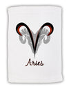 Aries Symbol Micro Terry Sport Towel 11 x 18 inches-TooLoud-White-Davson Sales