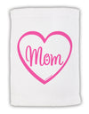 Mom Heart Design - Pink Micro Terry Sport Towel 15 X 22 inches by TooLoud-Sport Towel-TooLoud-White-Davson Sales