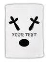 Personalized Matching Reindeer Family Design - Your Text Micro Terry Sport Towel 15 X 22 inches-Sport Towel-TooLoud-White-Davson Sales