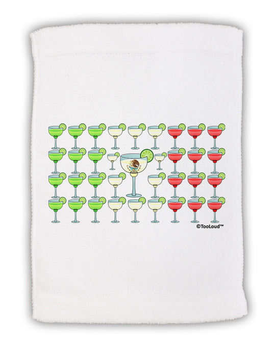Mexican Flag of Margaritas Micro Terry Sport Towel 11 x 18 Inch by TooLoud-Sport Towel-TooLoud-White-Davson Sales