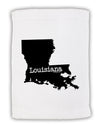 Louisiana - United States Shape Micro Terry Sport Towel 11 x 18 Inch-Sport Towel-TooLoud-White-Davson Sales