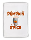 Pumpkin Spice Latte Hearts Micro Terry Sport Towel 11 x 18 inches-Sport Towel-TooLoud-White-Davson Sales