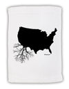 American Roots Design Micro Terry Sport Towel 15 X 22 inches by TooLoud-Sport Towel-TooLoud-White-Davson Sales