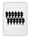 Twelve Drummers Drumming Micro Terry Sport Towel 11 x 18 inches-TooLoud-White-Davson Sales