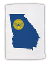 Atlanta Georgia Flag Micro Terry Sport Towel 11 x 18 inches-TooLoud-White-Davson Sales