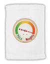 Naughty or Nice Meter Naughty Micro Terry Sport Towel 11 x 18 inches-TooLoud-White-Davson Sales