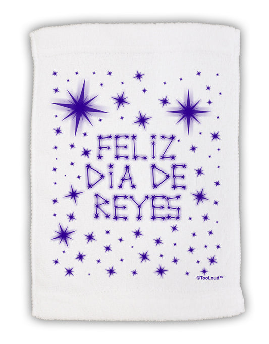 Feliz Dia de Reyes - Estrellas Brillantes Micro Terry Sport Towel 11 x 18 Inch by TooLoud-Sport Towel-TooLoud-White-Davson Sales