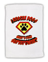 Rescue Dogs - Superpower Micro Terry Sport Towel 11 x 18 inches-TooLoud-White-Davson Sales