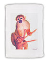 Monkey in Tree Watercolor Micro Terry Sport Towel 15 X 22 inches-Sport Towel-TooLoud-White-Davson Sales