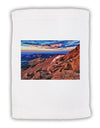 Colorado Mtn Sunset Micro Terry Sport Towel 11 x 18 inches-TooLoud-White-Davson Sales