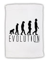 Evolution of Man Micro Terry Sport Towel 15 X 22 inches by TooLoud-Sport Towel-TooLoud-White-Davson Sales