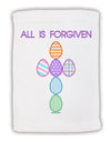 All is forgiven Cross Faux Applique Micro Terry Sport Towel 11 x 18 inches-Sport Towel-TooLoud-White-Davson Sales