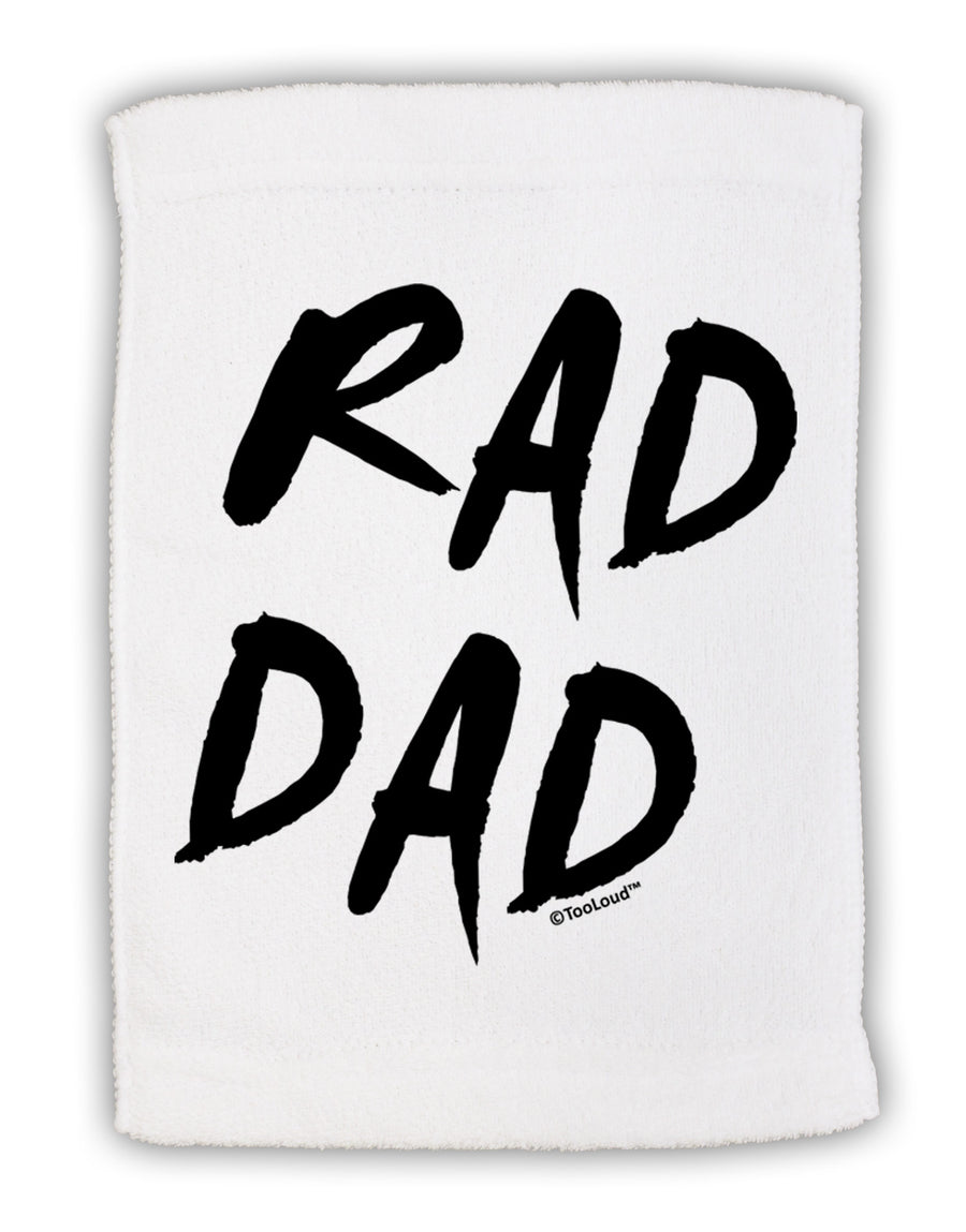 Rad Dad Design Micro Terry Sport Towel 15 X 22 inches-Sport Towel-TooLoud-White-Davson Sales